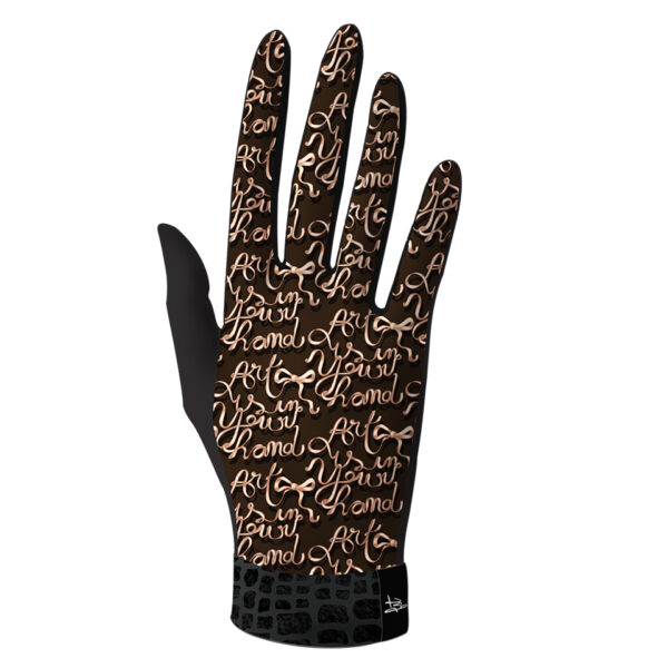gants pour femme cuivre