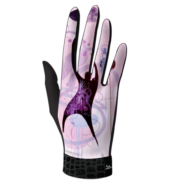 gants pour femme violet