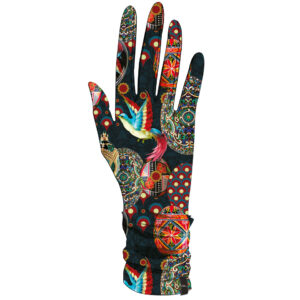 gants pour femme multicolore
